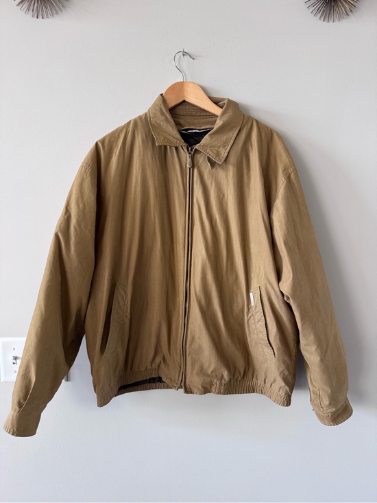 London Fog Other - Vintage! London Fog Casual Zip Khaki Jacket with Removable Quited Liner